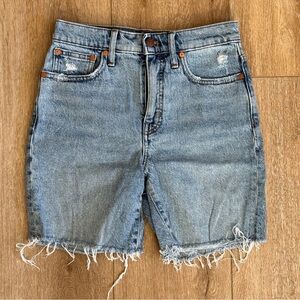 MADEWELL High Rise Denim short